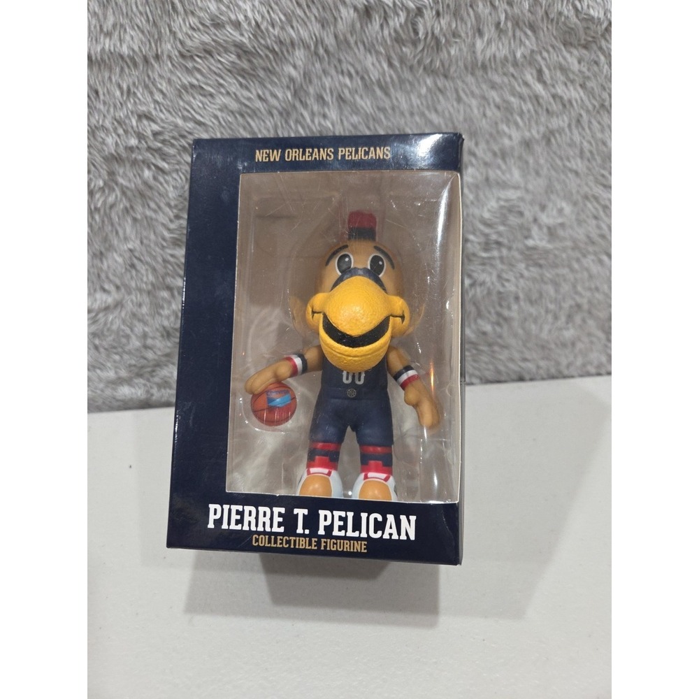 New Orleans‎ Pelicans Pierre T. Pelican Mascot NBA Collectible Figurine